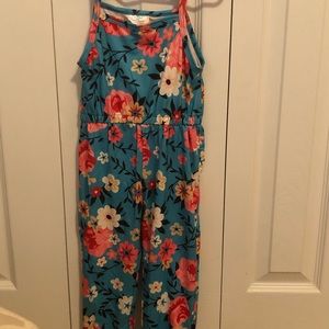 NEW WITHOUT TAGS. Girls floral romper